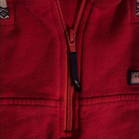 Vineyard Vines 1/4 quarter zip sweatshirt with sweater inset whale small s - Picture 5 of 17